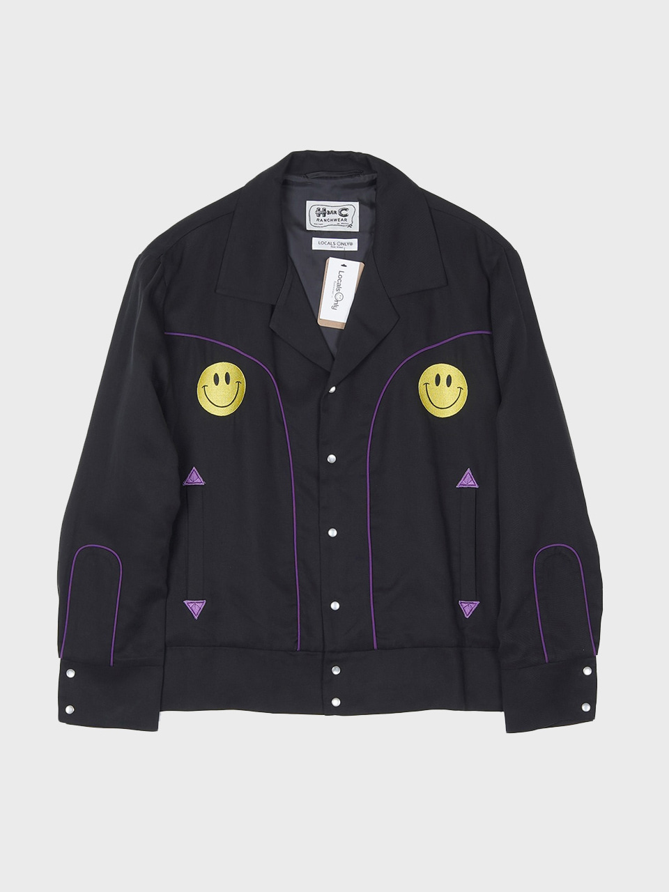 [Collaboration]LOCALS ONLY X HbarC Western Bollero Jacket &quot;Black&quot;