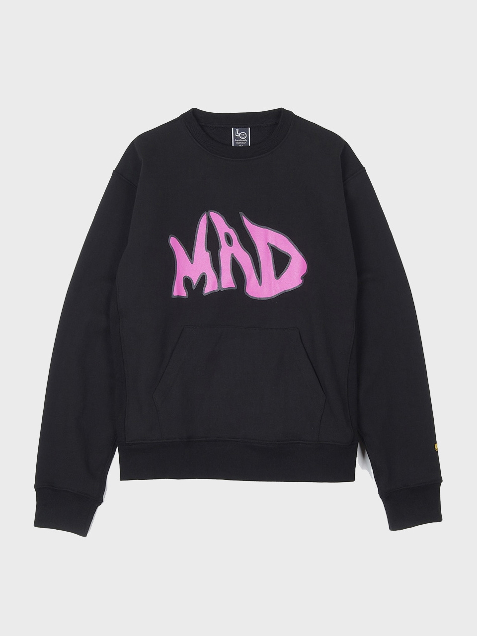 LOCALS ONLY MAD Pocket Sweat Shirts &quot;Black&quot;