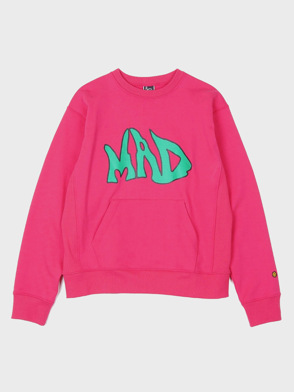 LOCALS ONLY MAD Pocket Sweat Shirts &quot;Pink&quot;