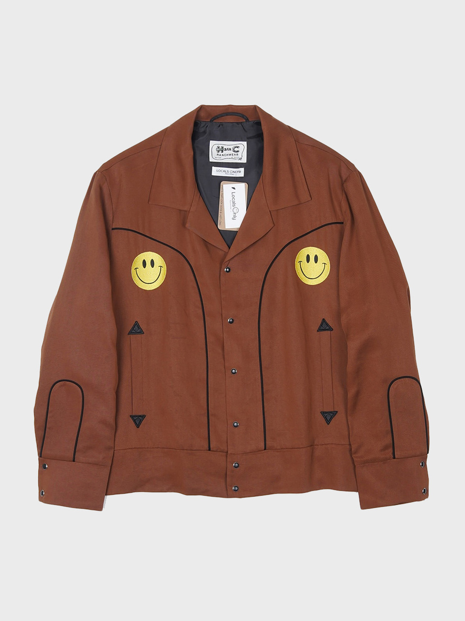 [Collaboration]LOCALS ONLY X HbarC Western Bollero Jacket &quot;Brown&quot;