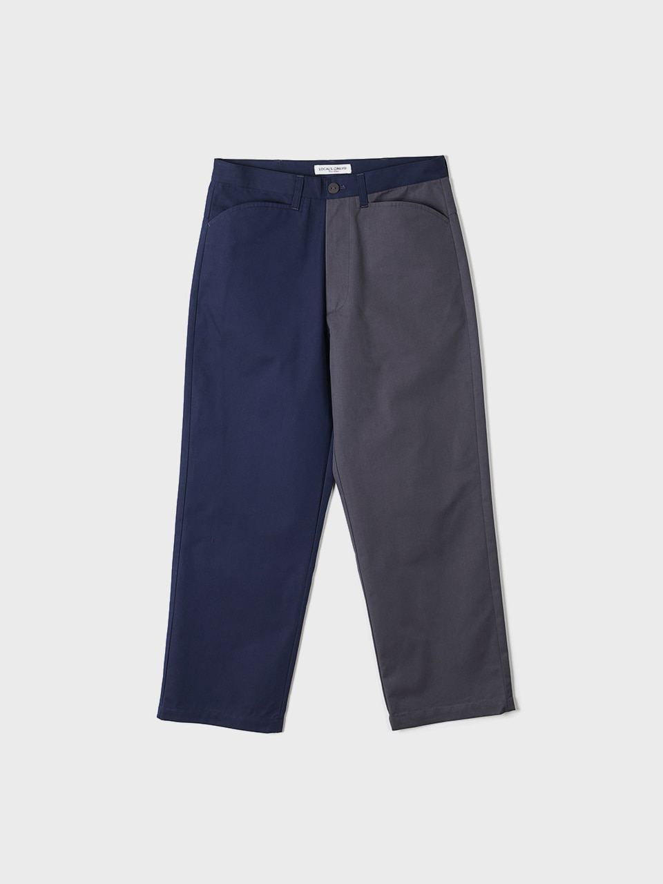 LOCALS ONLY Two Face Skater pants &quot;Navy/Charcoal&quot;